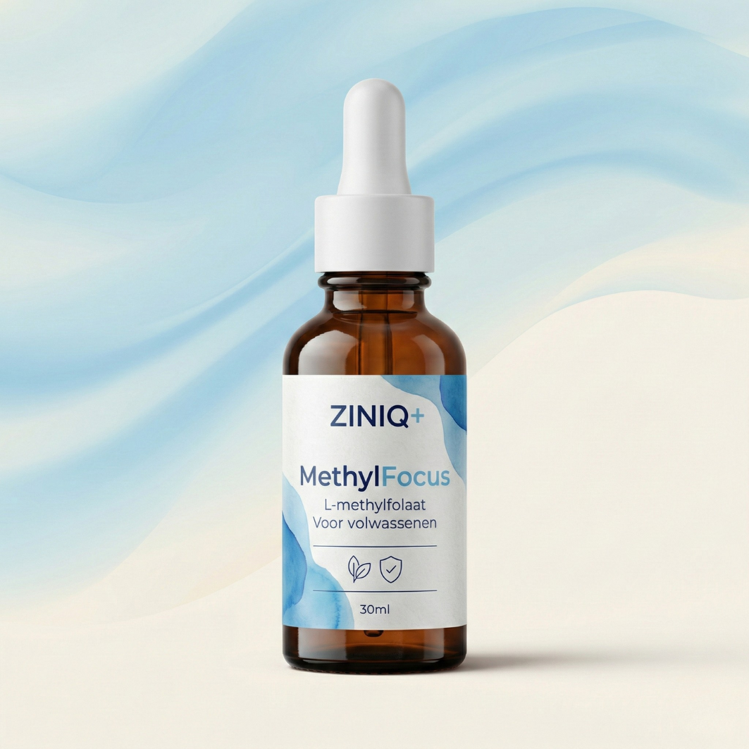 ZINIQ+ MethylFocus Adults | Activated folate for calm, focus, and mental resilience