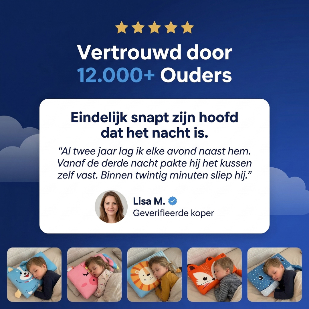 ZINIQ™ CalmNest Pillow - For children who can't switch off their heads.