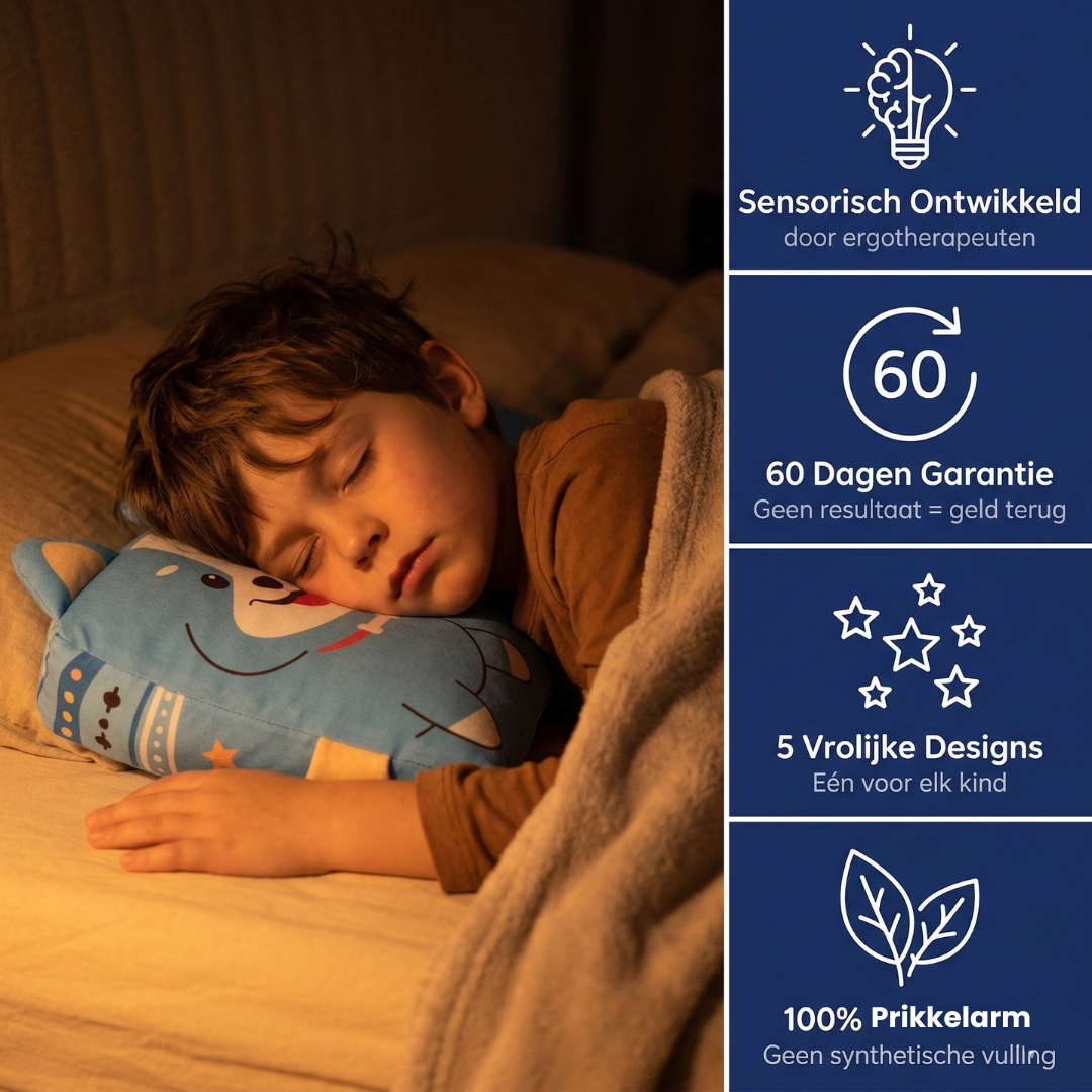 ZINIQ™ CalmNest Pillow - For children who can't switch off their heads.