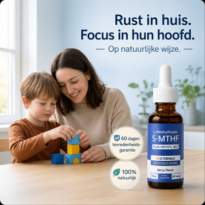 ZINIQ™ KIDS L-Methylfolate | More peace. More focus, and a child who feels good about themselves again.