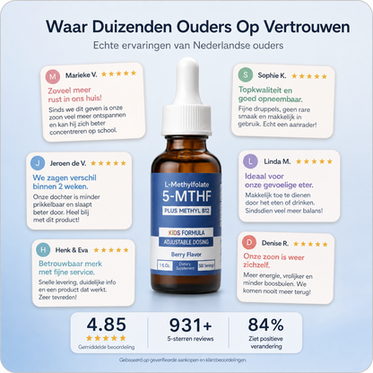 ZINIQ™ KIDS L-Methylfolate | More peace. More focus, and a child who feels good about themselves again.