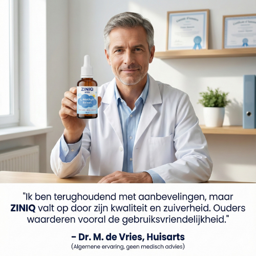 ZINIQ Kids L-Methylfolate | Peace of mind after school — without medication. And a child who feels good about themselves again.